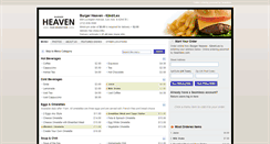 Desktop Screenshot of burgerheavenuppereast.com